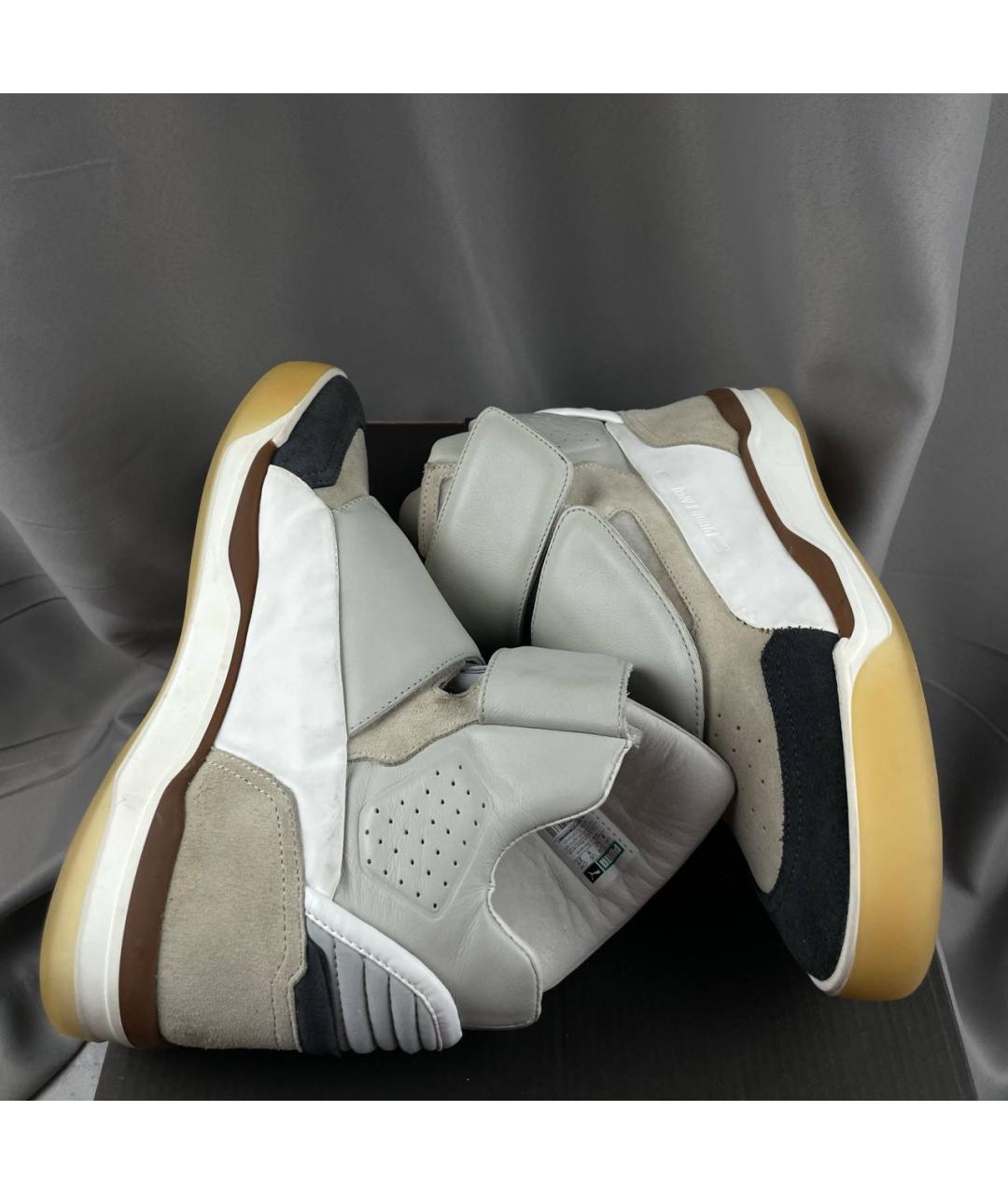 ALEXANDER MCQUEEN Мульти высокие кроссовки / кеды, фото 4