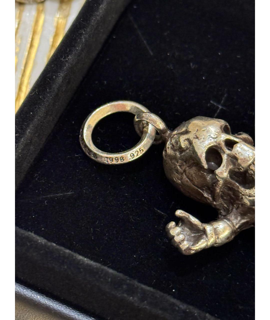 CHROME HEARTS Серая серебряная цепочка/подвеска, фото 2