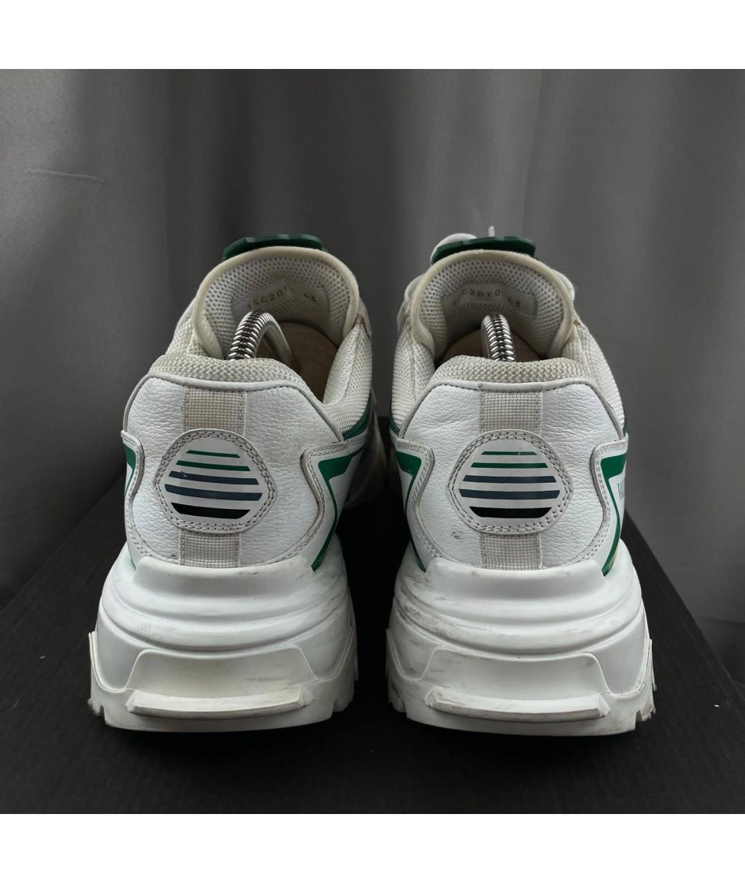 VALENTINO Белые текстильные высокие кроссовки / кеды, фото 6