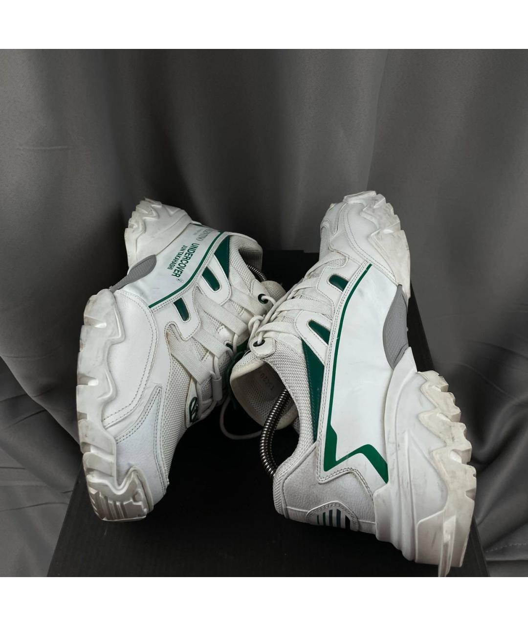 VALENTINO Белые текстильные высокие кроссовки / кеды, фото 3