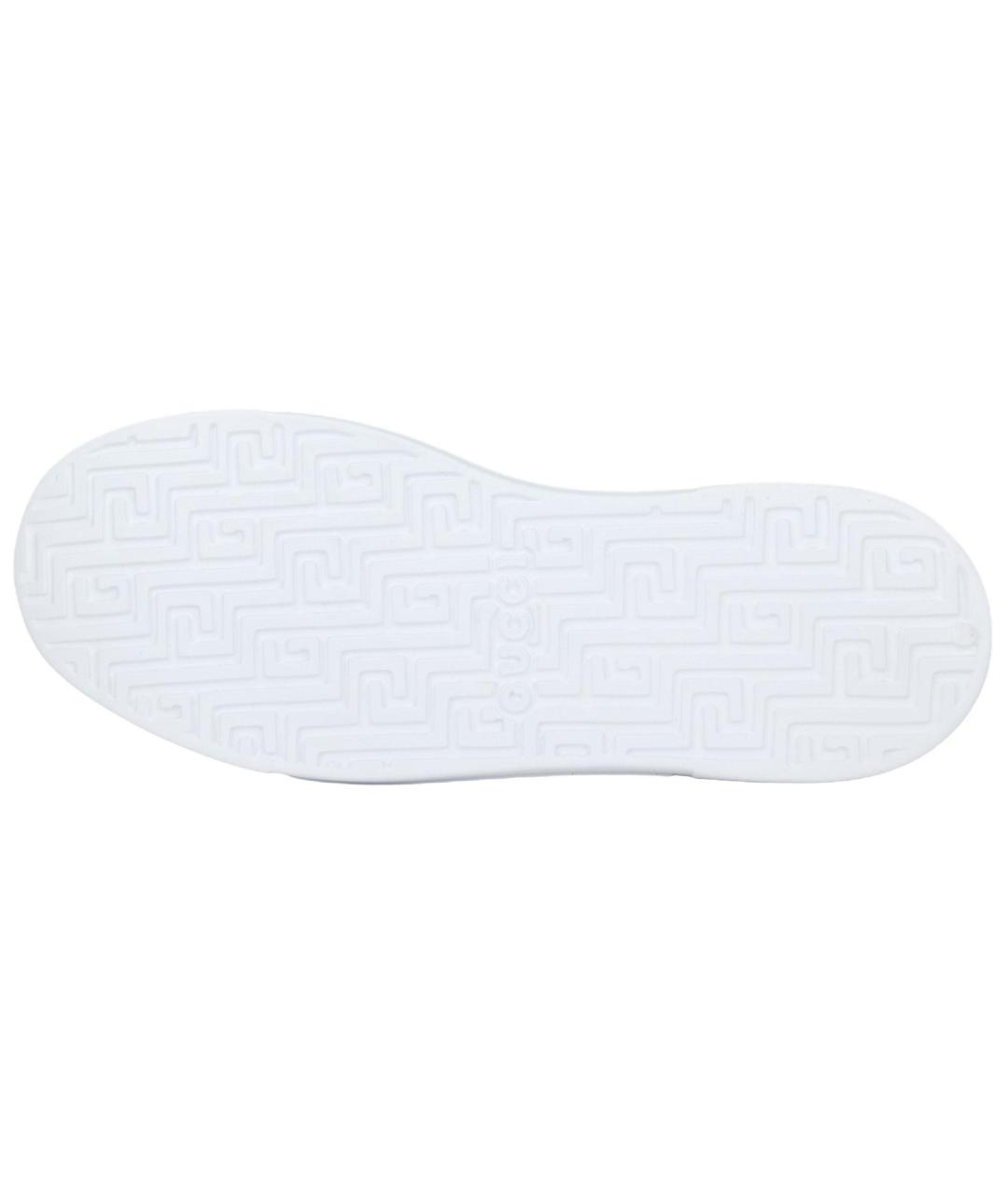 GUCCI Белые низкие кроссовки / кеды, фото 5