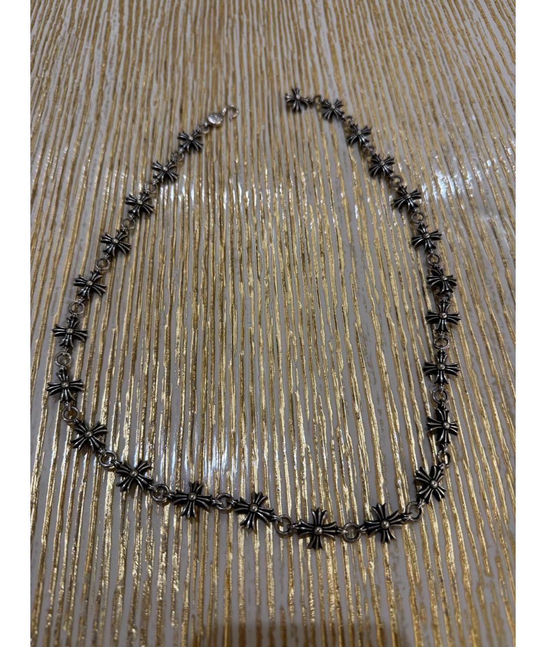 CHROME HEARTS Серая серебряная цепочка/подвеска, фото 4