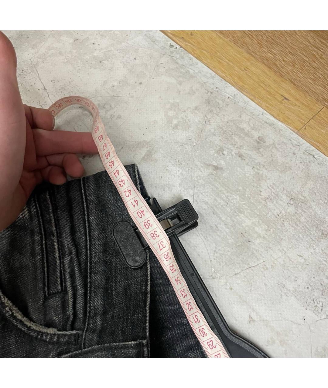 DOLCE&GABBANA Антрацитовые хлопковые джинсы, фото 8