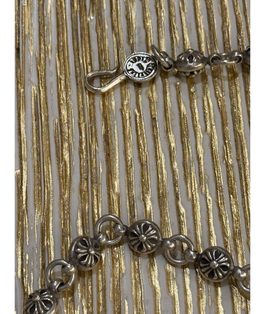 CHROME HEARTS Серая серебряная цепочка/подвеска, фото 3