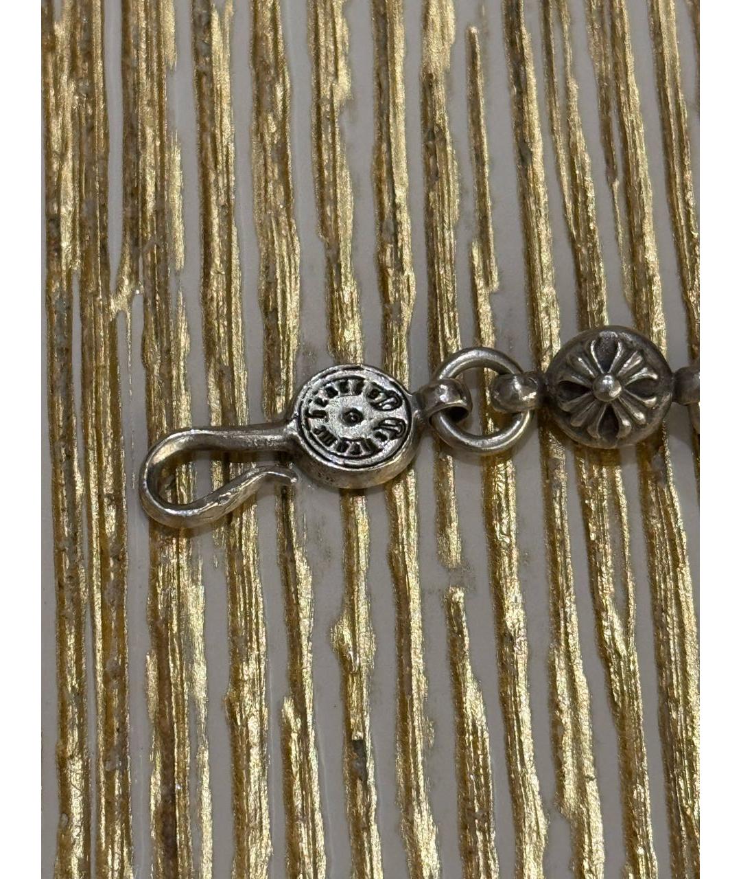 CHROME HEARTS Серая серебряная цепочка/подвеска, фото 2