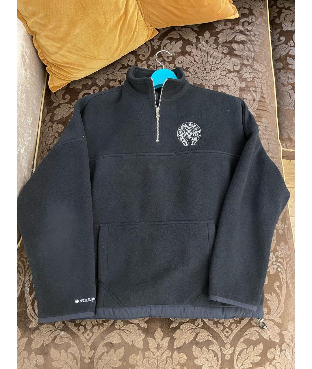 CHROME HEARTS Черная спортивная куртка, фото 5