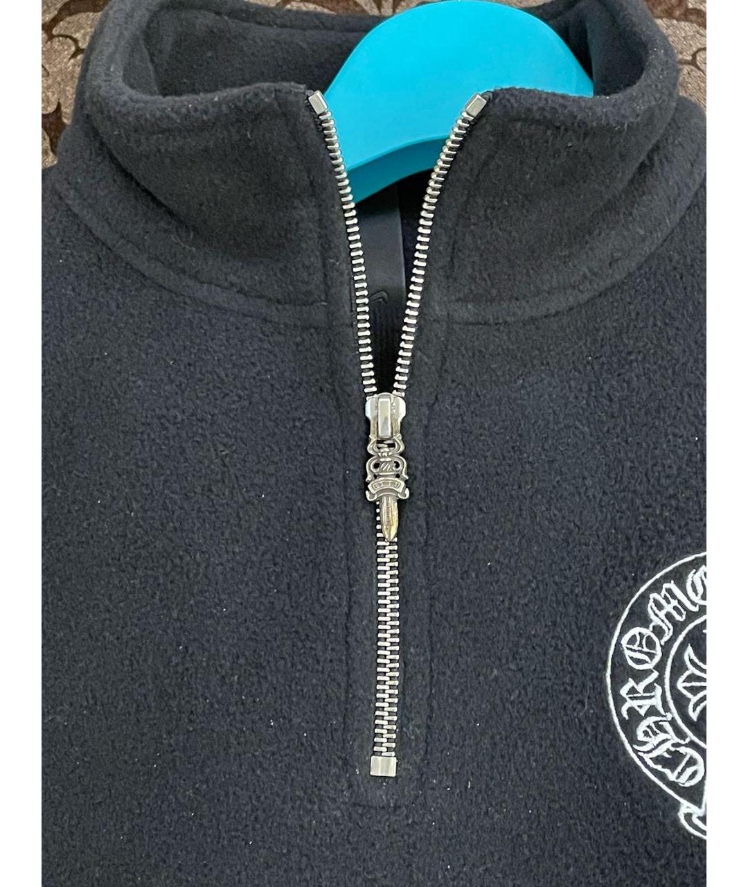 CHROME HEARTS Черная спортивная куртка, фото 3