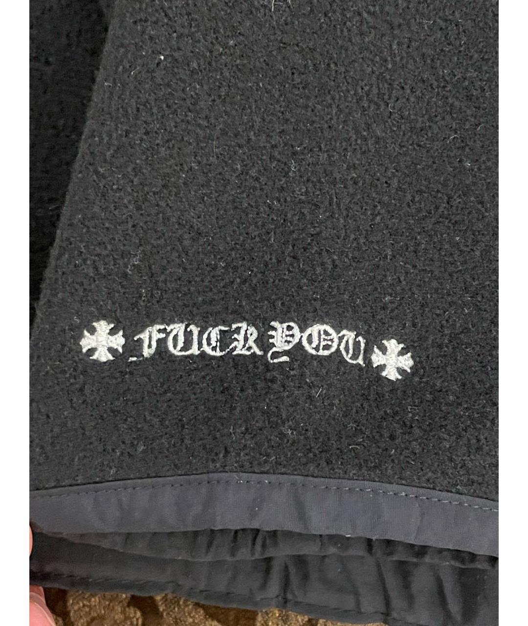 CHROME HEARTS Черная спортивная куртка, фото 4