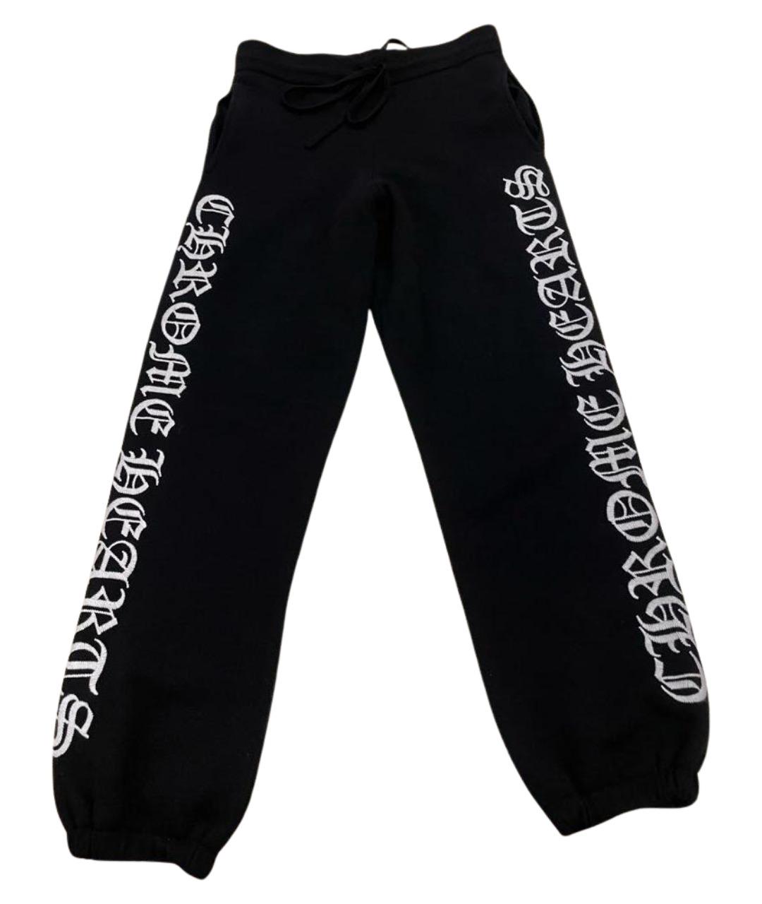 CHROME HEARTS Черные классические брюки, фото 1