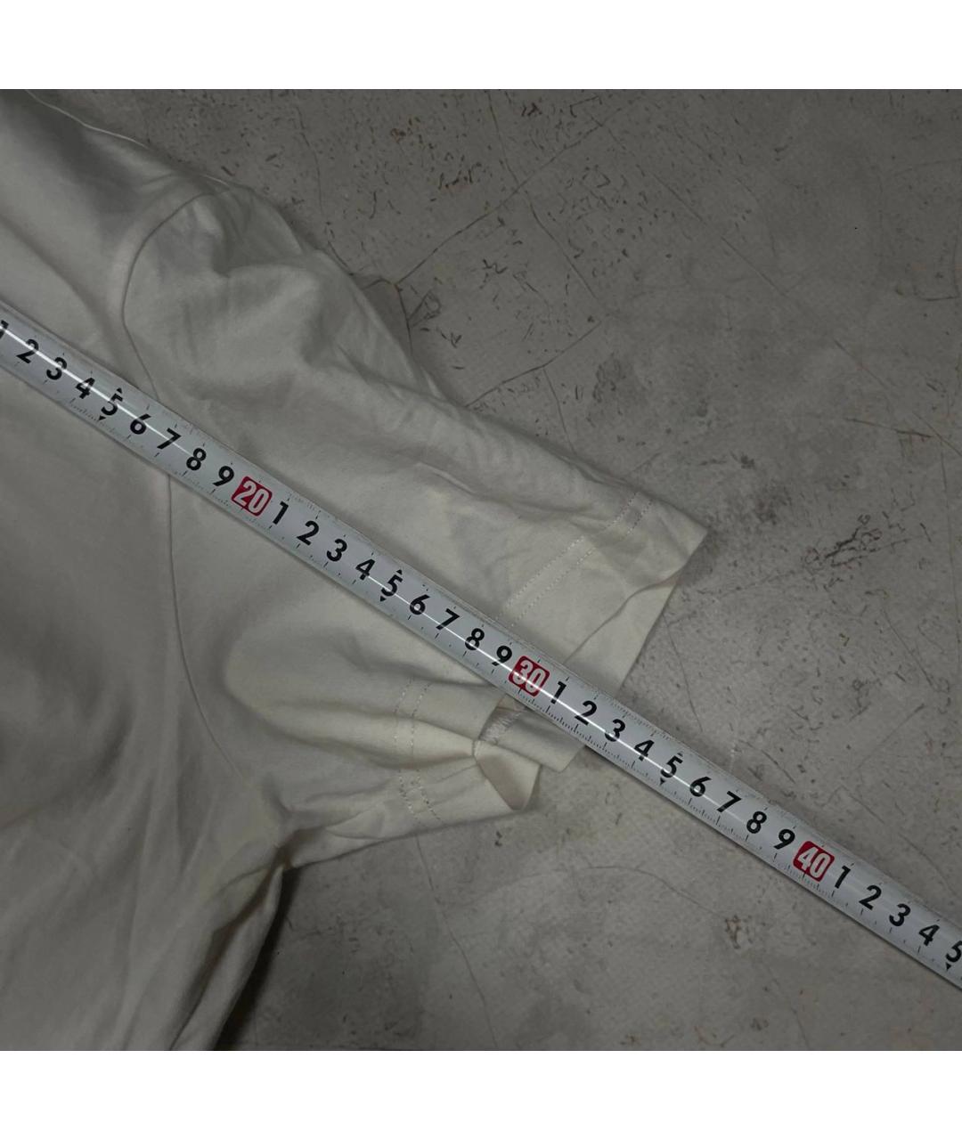 DOLCE&GABBANA Белая хлопковая футболка, фото 5