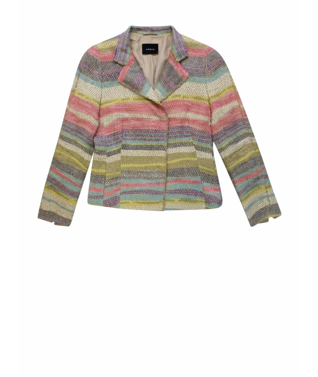 AKRIS Мульти льняной жакет/пиджак, фото 1