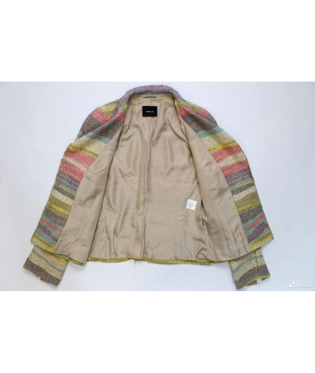 AKRIS Мульти льняной жакет/пиджак, фото 5