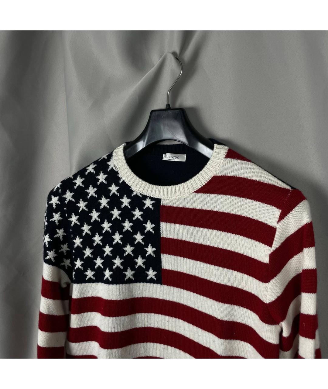 VALENTINO Мульти хлопковый джемпер / свитер, фото 3