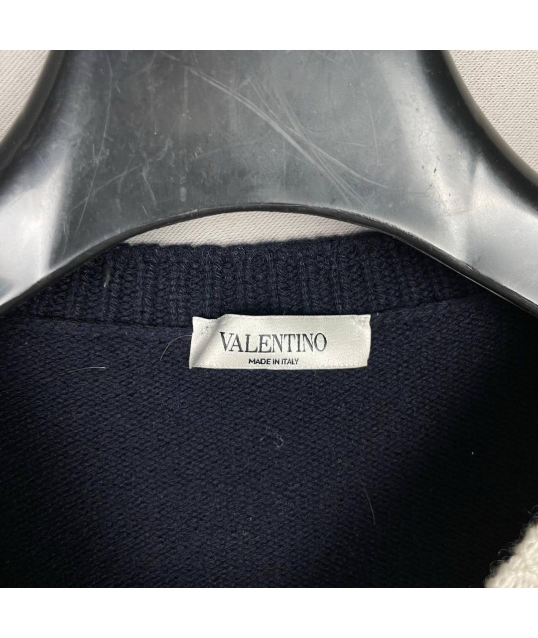 VALENTINO Мульти хлопковый джемпер / свитер, фото 5