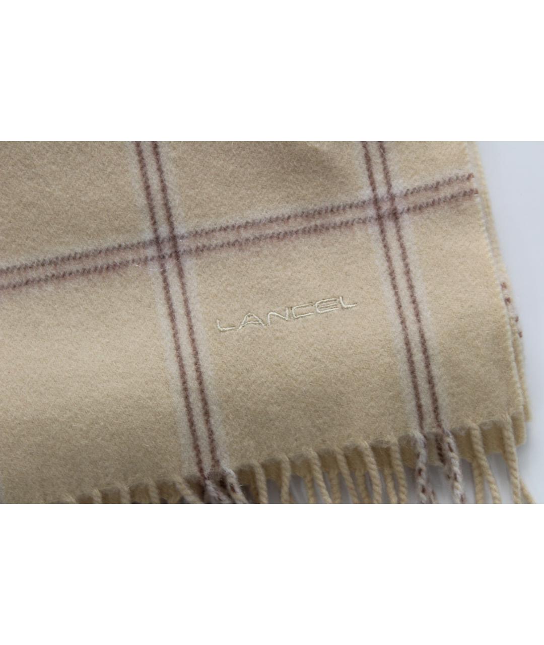 LANCEL Мульти шерстяной шарф, фото 3