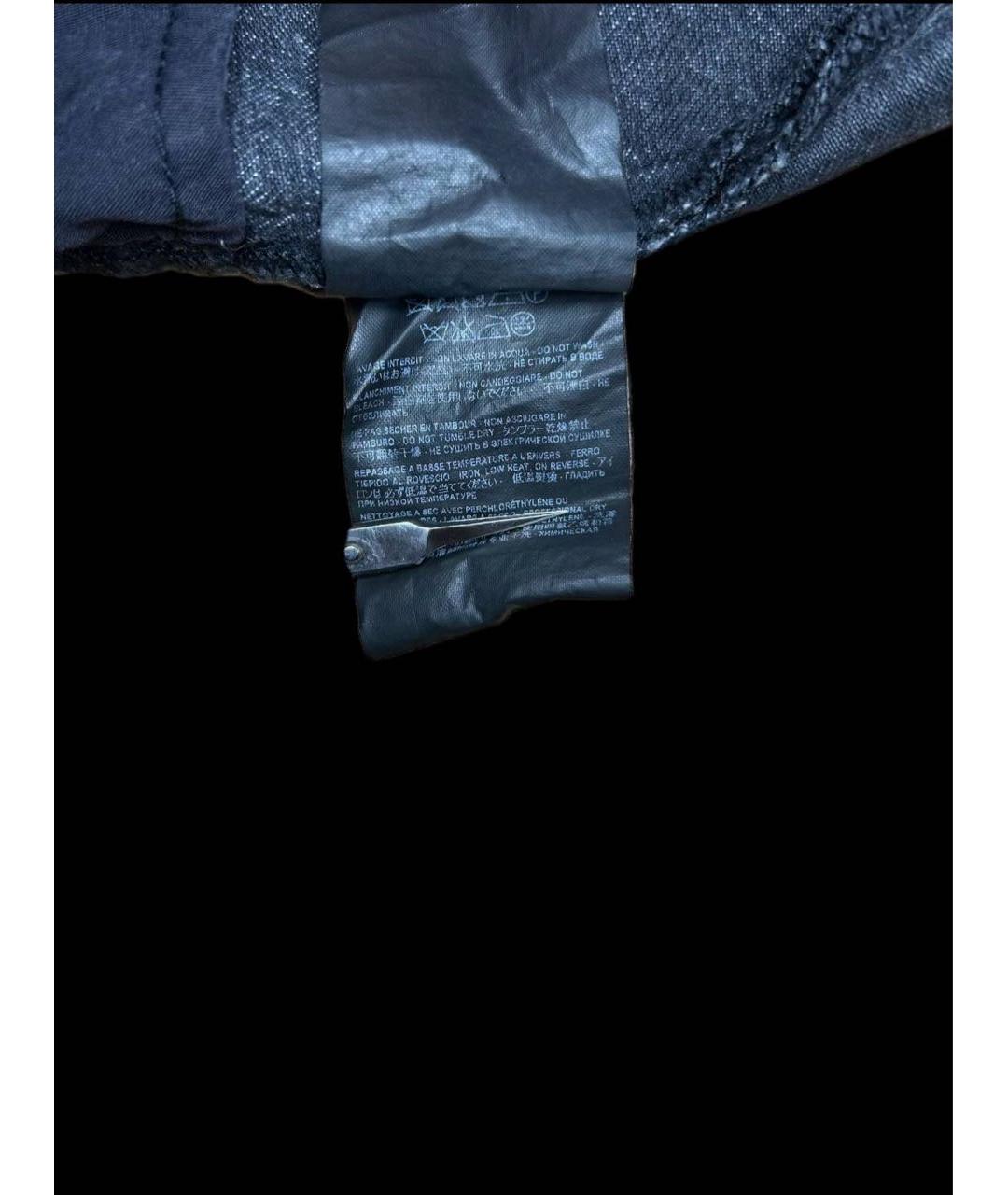 SAINT LAURENT Черные хлопковые джинсы скинни, фото 7