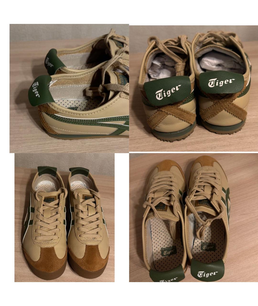 ONITSUKA TIGER Мульти кожаные кроссовки, фото 6