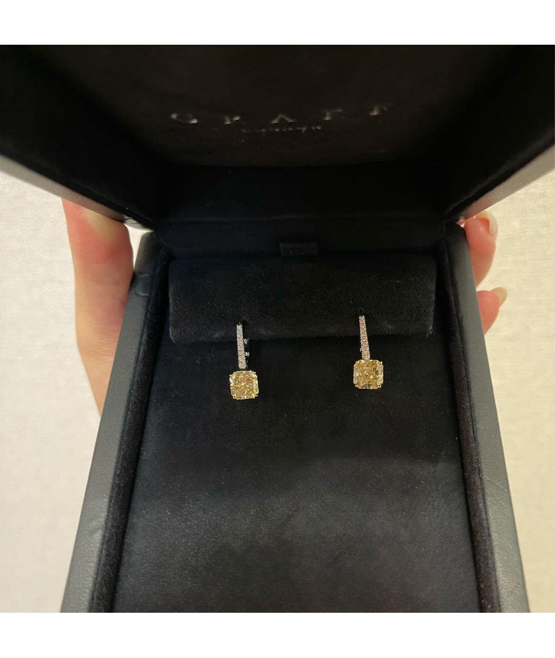 GRAFF Желтые серьги из желтого золота, фото 2