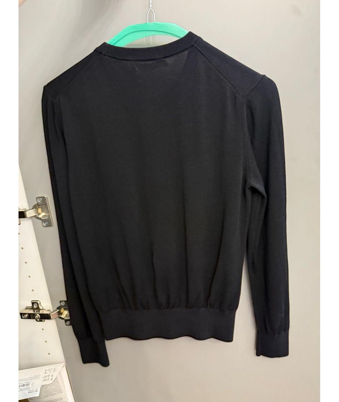 DOLCE&GABBANA Черная вискозная водолазка, фото 2