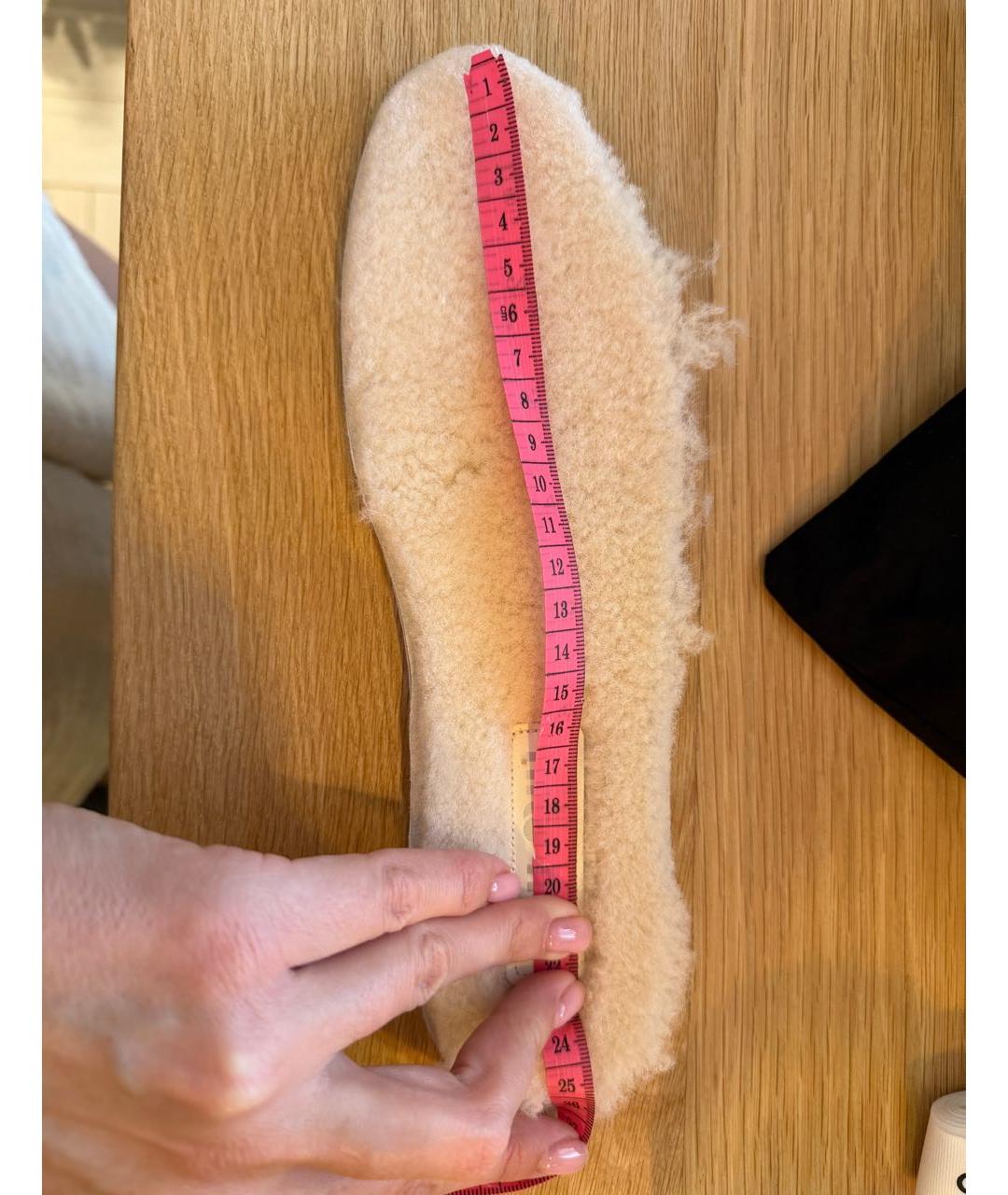 MIU MIU Белые текстильные мокасины, фото 4