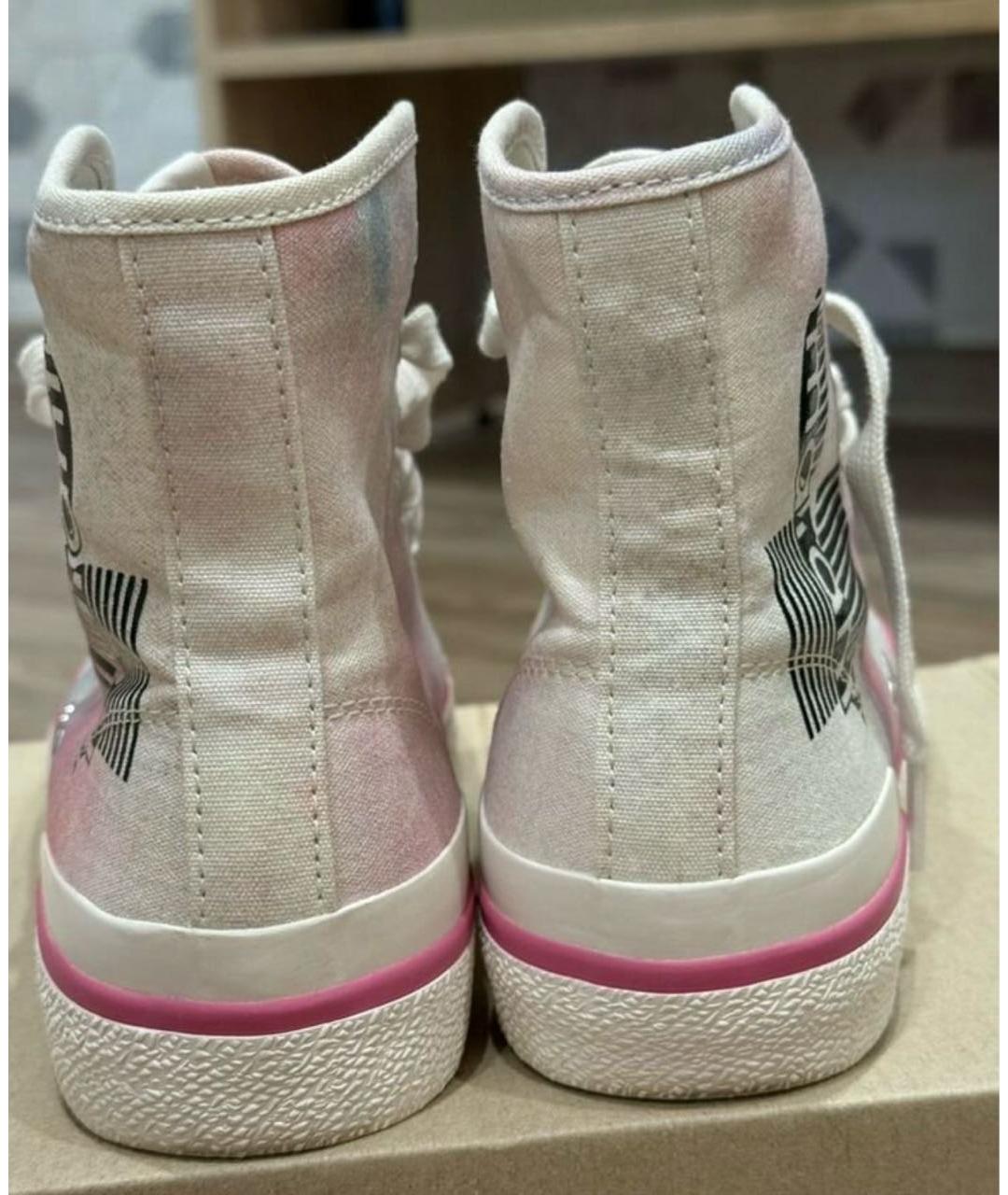 ISABEL MARANT Розовые текстильные кеды, фото 4