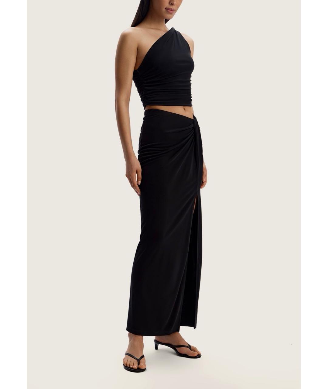 12 STOREEZ Черные кожаные мюли, фото 5