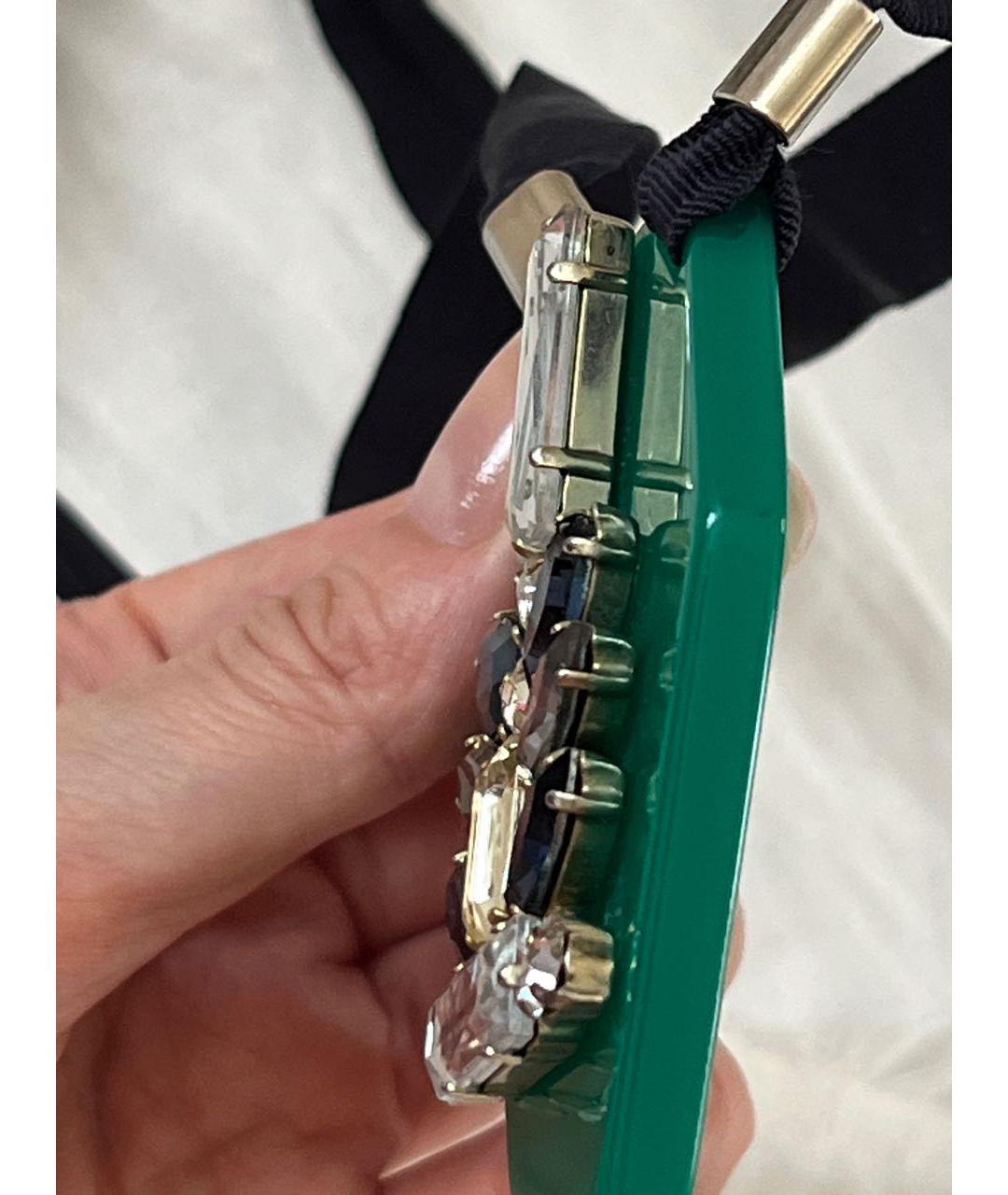 PINKO Зеленые колье, фото 5