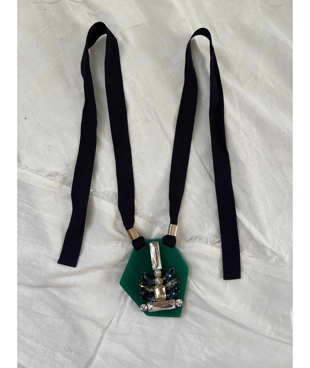 PINKO Зеленые колье, фото 9