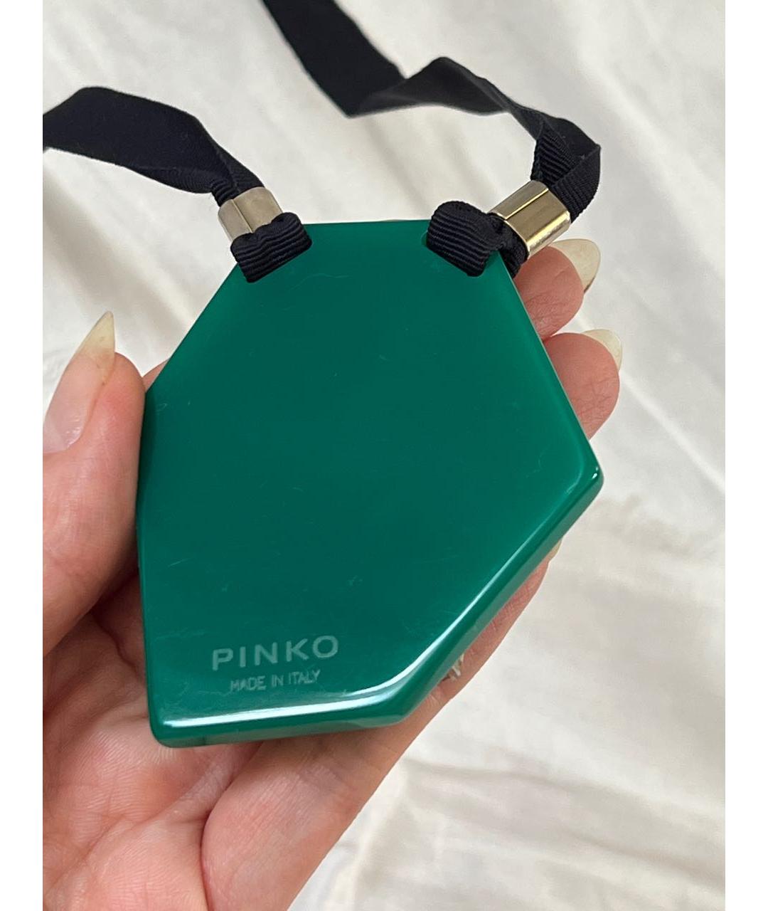 PINKO Зеленые колье, фото 6