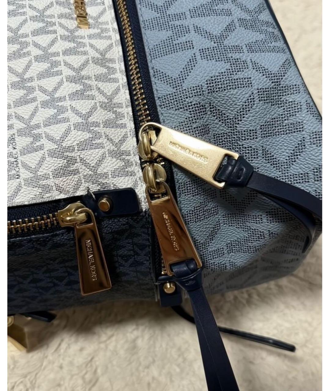 MICHAEL KORS Синий рюкзак, фото 4