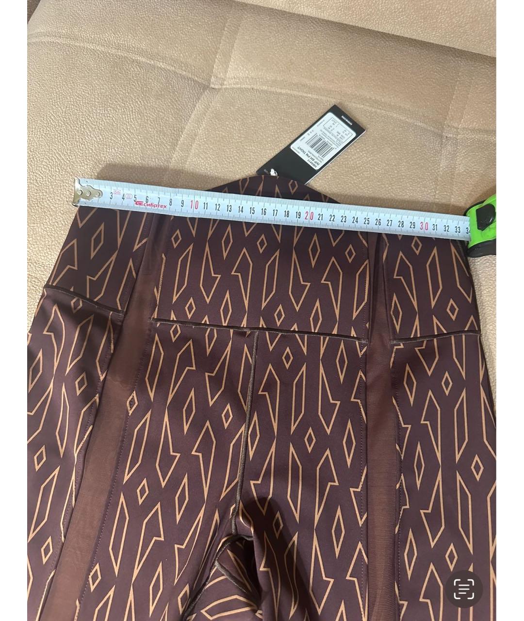 ADIDAS Коричневые спортивные брюки и шорты, фото 2