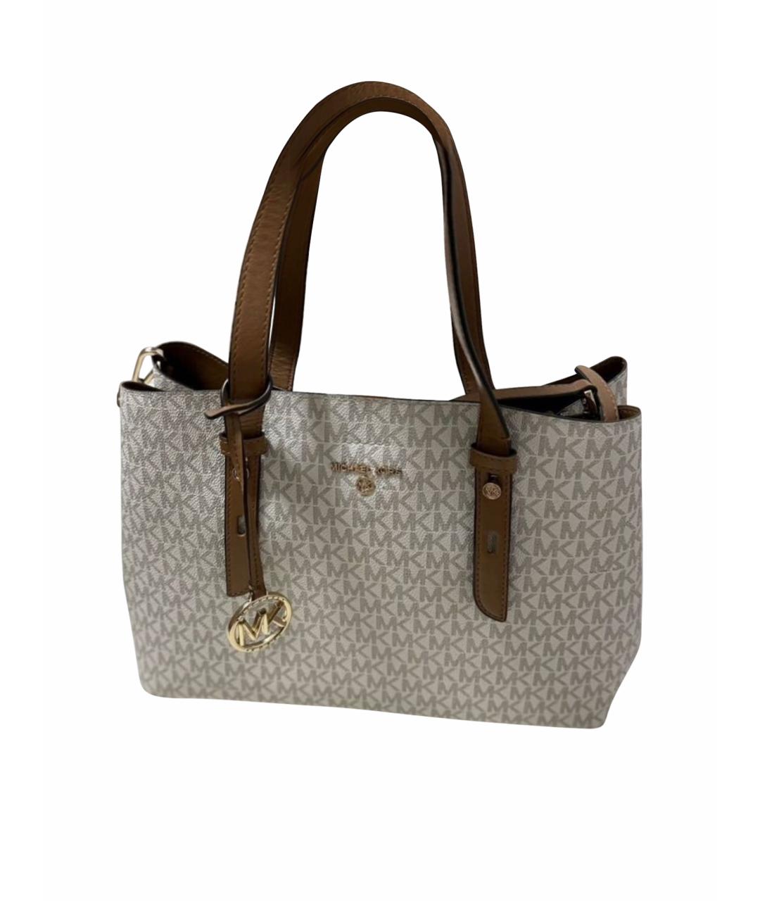 MICHAEL KORS Бежевая сумка тоут, фото 1