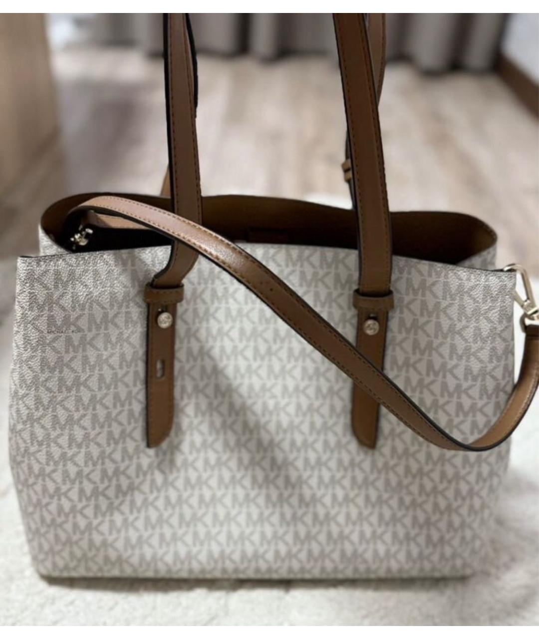 MICHAEL KORS Бежевая сумка тоут, фото 2