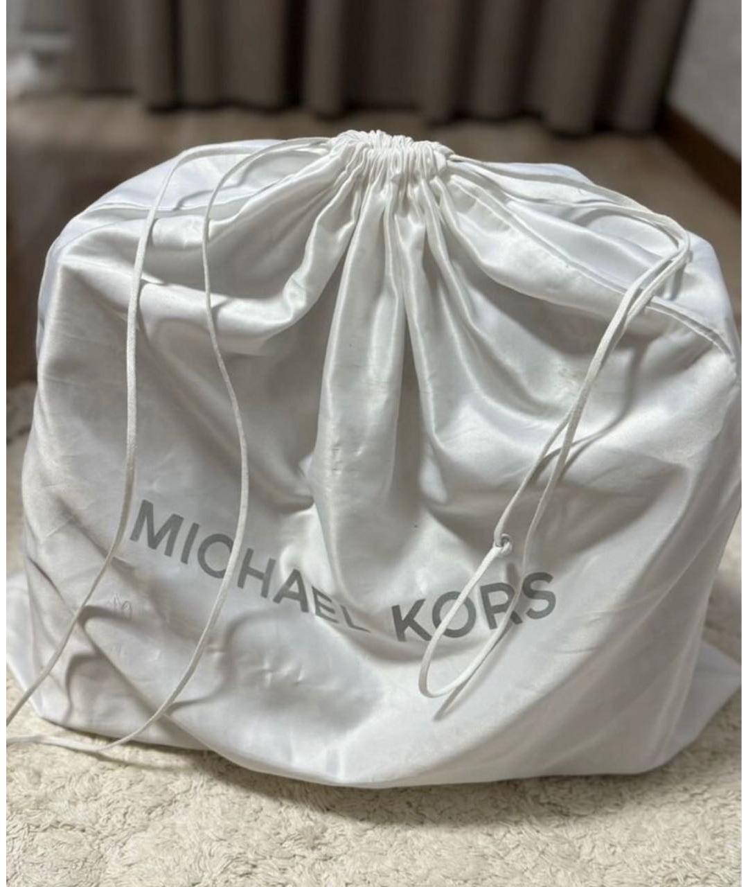 MICHAEL KORS Бежевая сумка тоут, фото 8