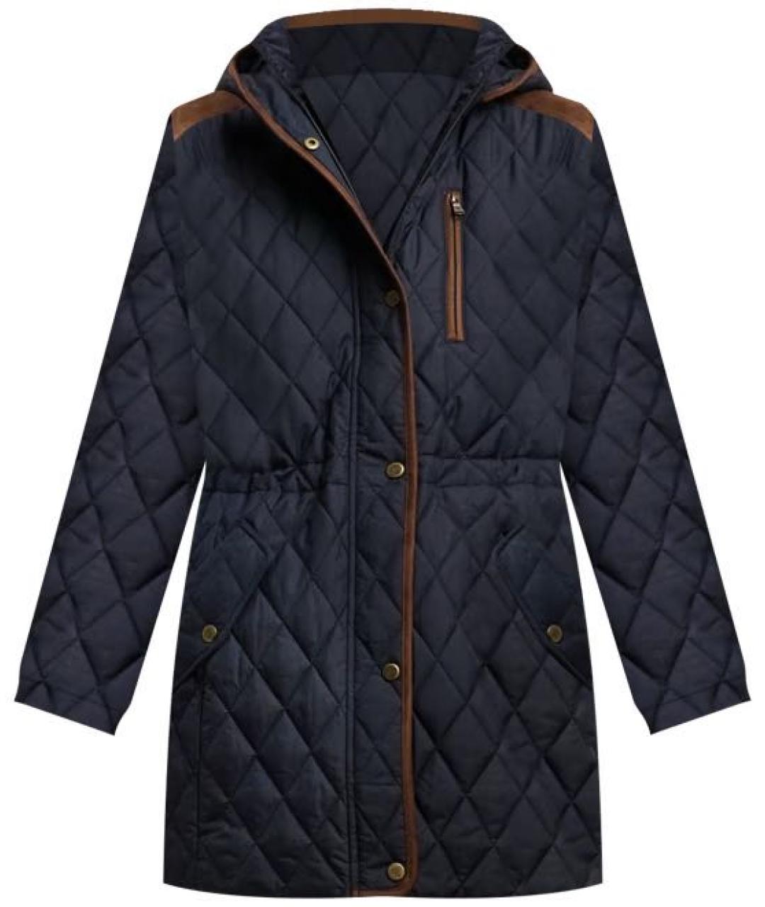 RALPH LAUREN Темно-синяя полиэстеровая парка, фото 6