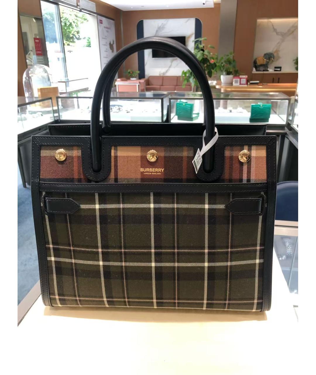 BURBERRY Сумка с короткими ручками, фото 6