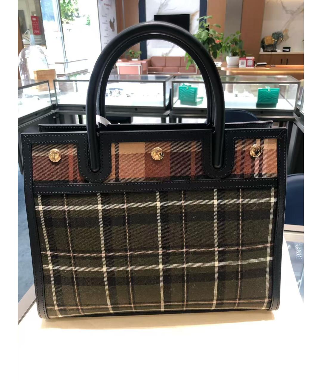 BURBERRY Сумка с короткими ручками, фото 4