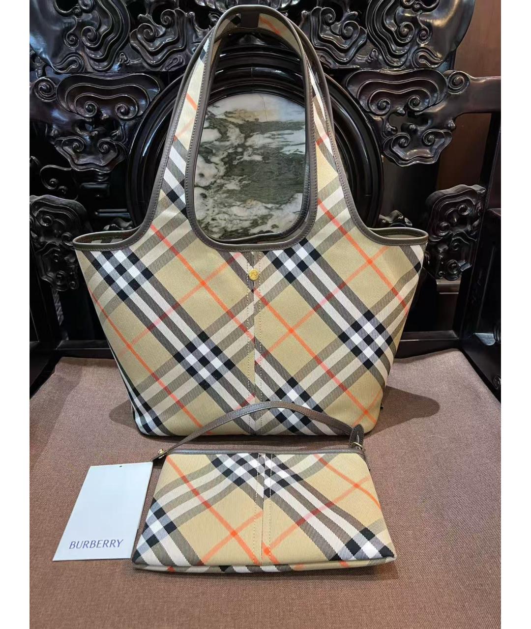 BURBERRY Мульти сумка тоут, фото 2