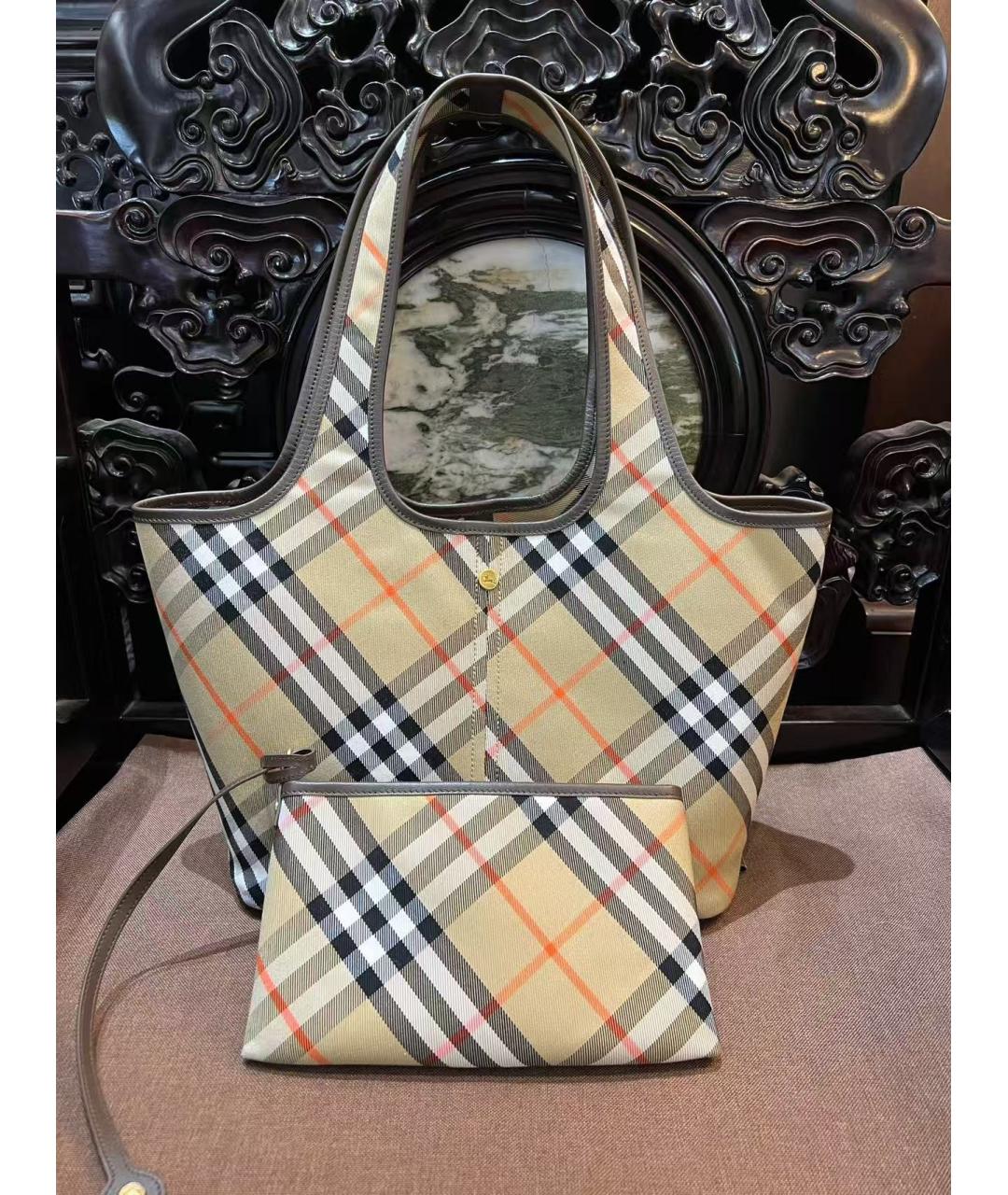 BURBERRY Мульти сумка тоут, фото 3