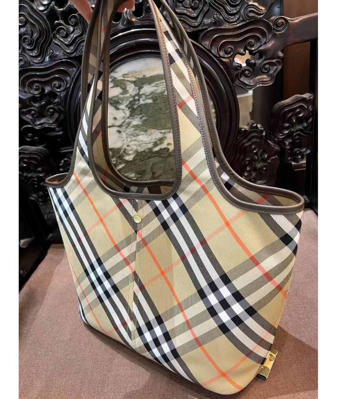 BURBERRY Мульти сумка тоут, фото 7