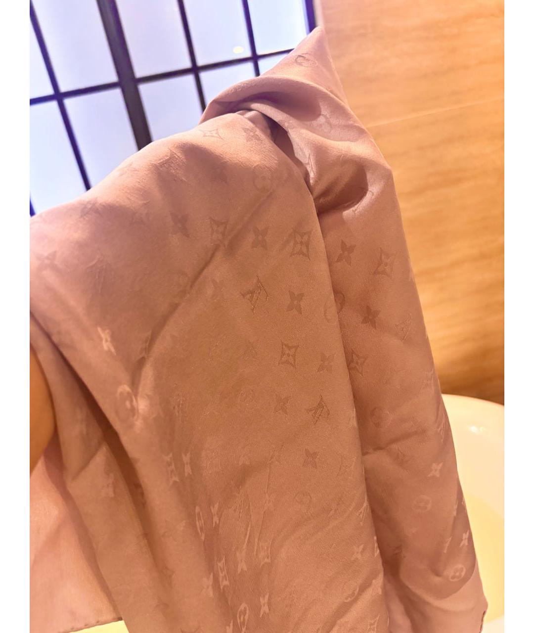 LOUIS VUITTON Шелковый платок, фото 8