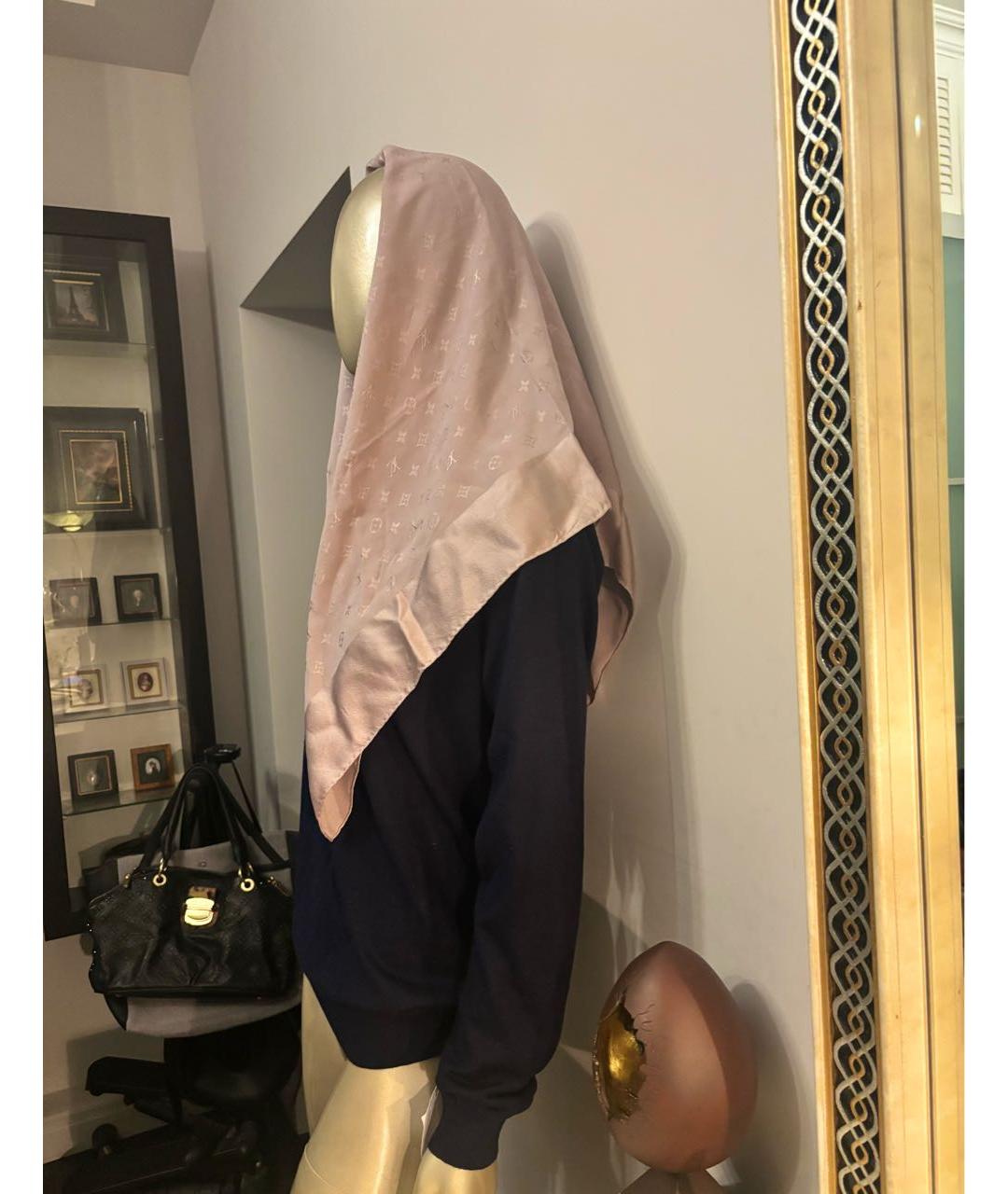 LOUIS VUITTON Шелковый платок, фото 7