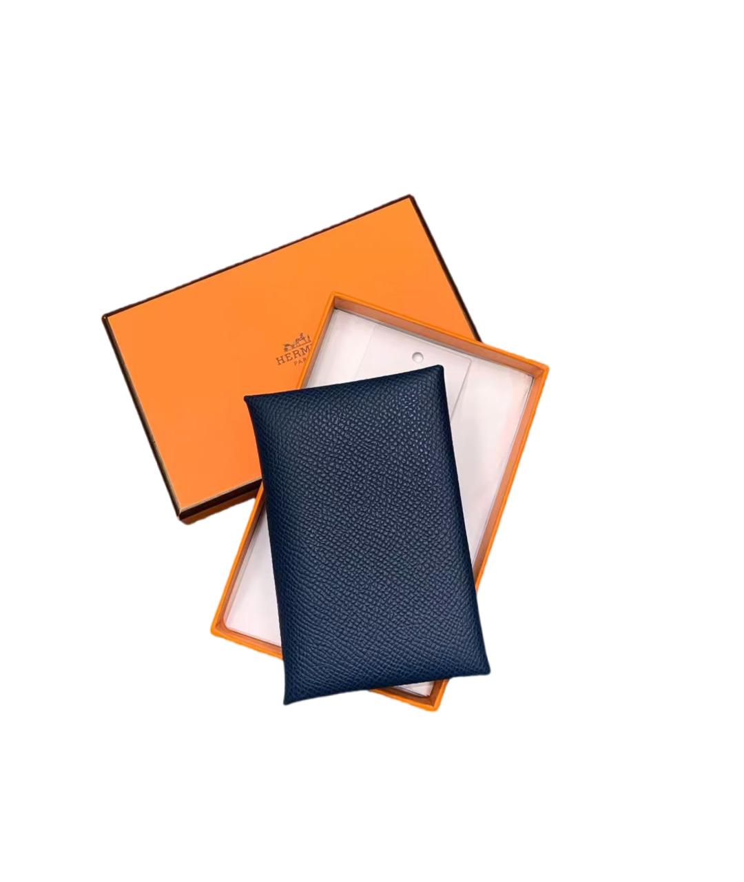 HERMES Голубой кардхолдер, фото 6