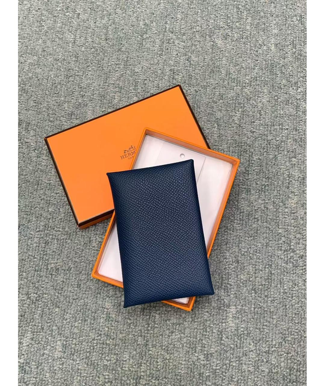 HERMES Голубой кардхолдер, фото 2