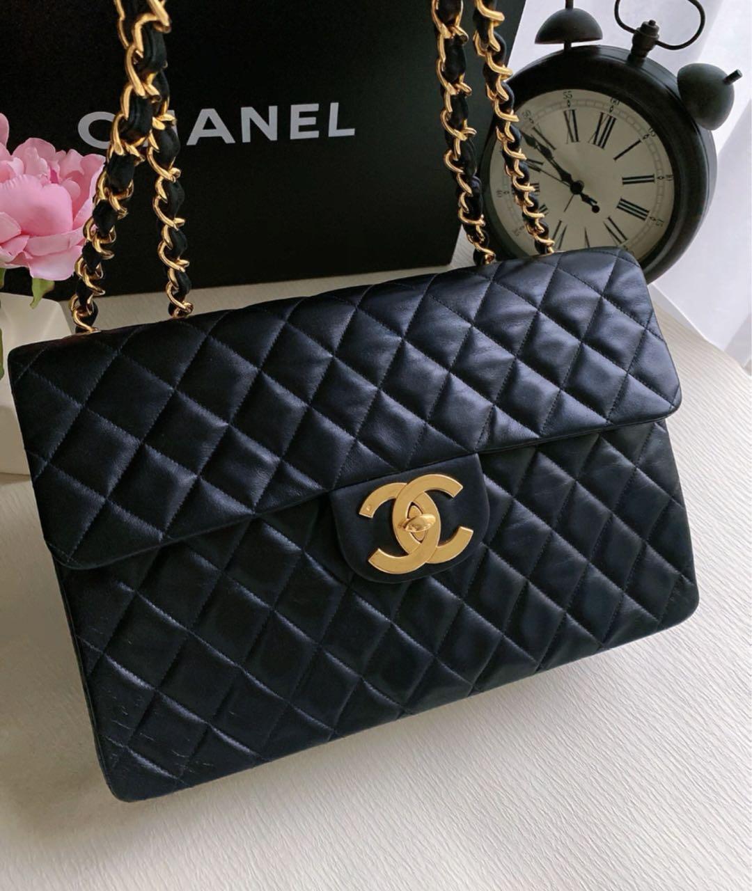 CHANEL Черная кожаная сумка через плечо, фото 2