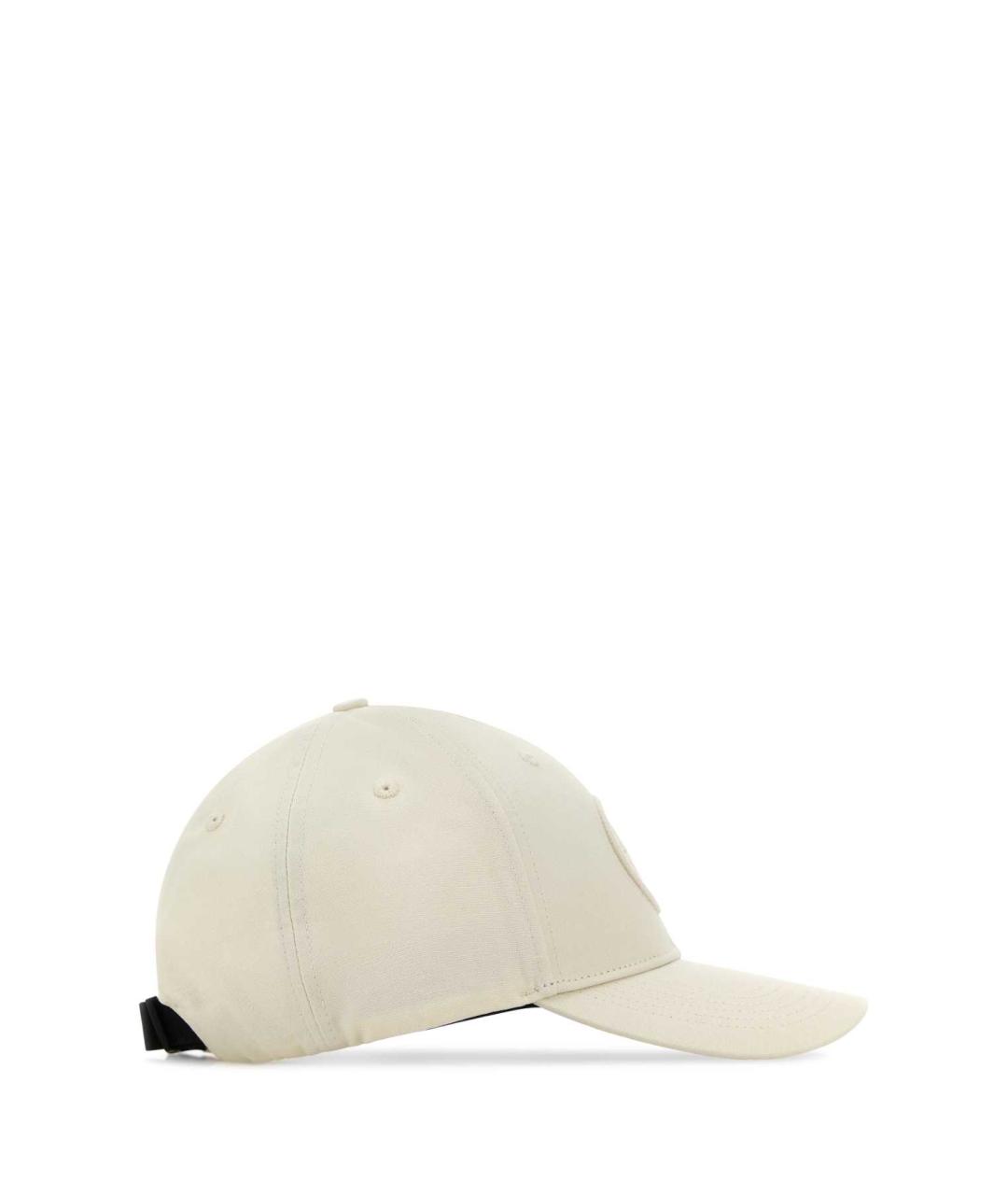 STONE ISLAND Белая хлопковая кепка/бейсболка, фото 2