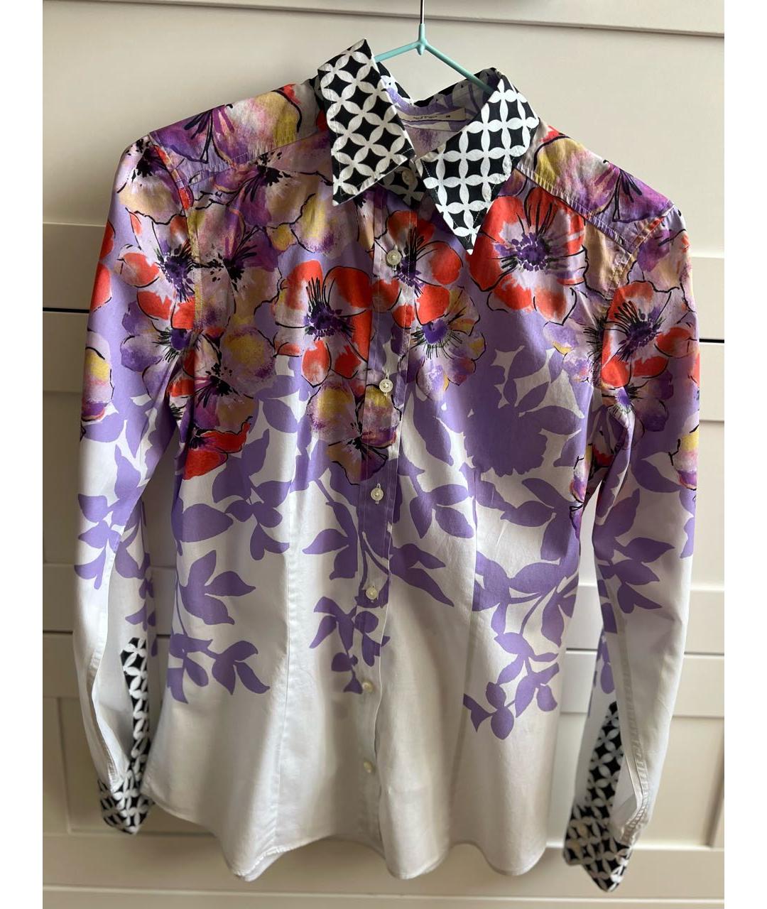 ETRO Белая хлопковая рубашка, фото 7