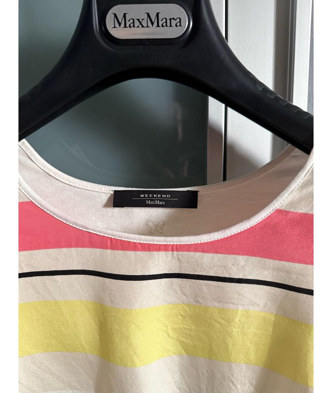 MAX MARA Мульти хлопковая футболка, фото 3
