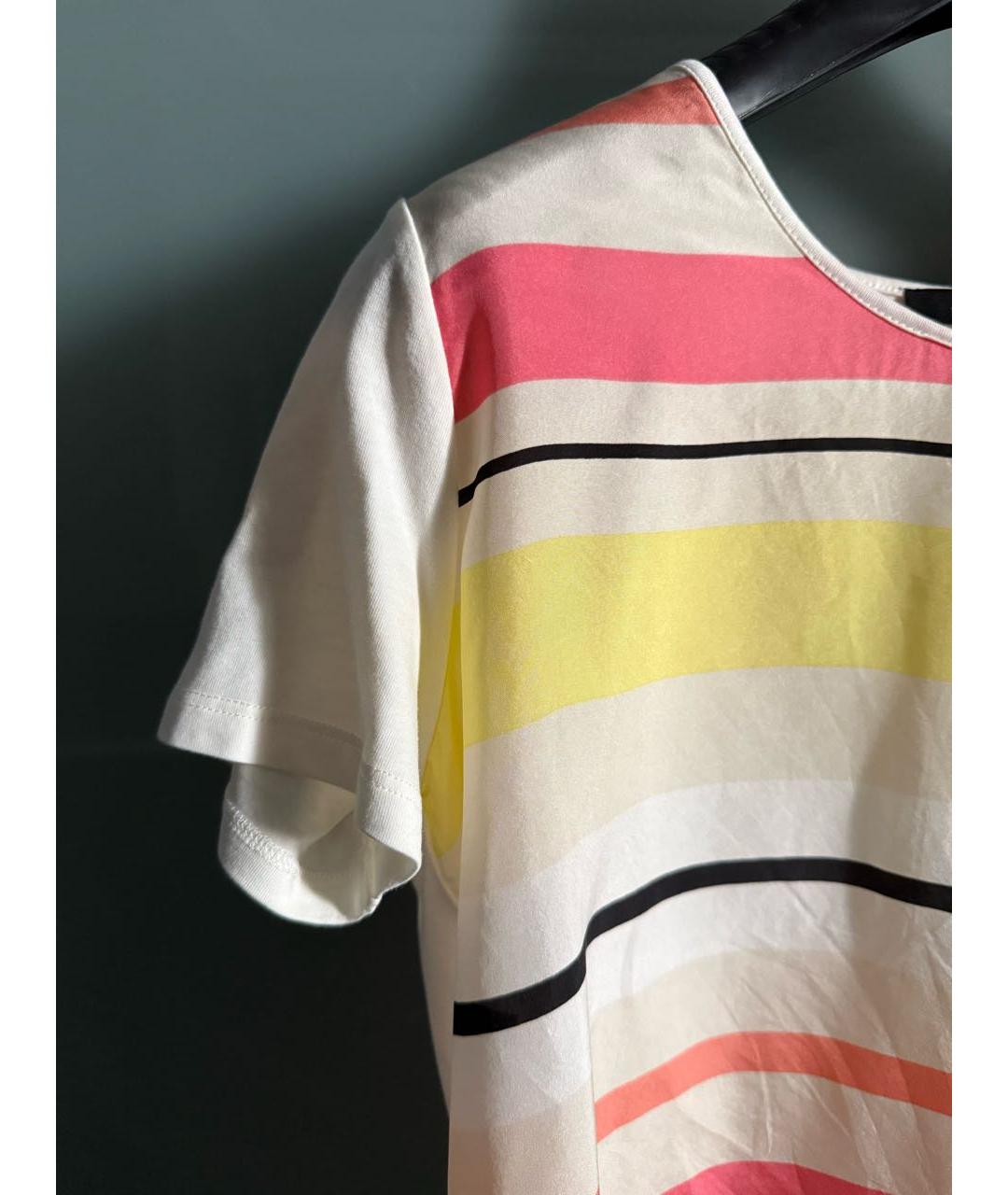 MAX MARA Мульти хлопковая футболка, фото 4