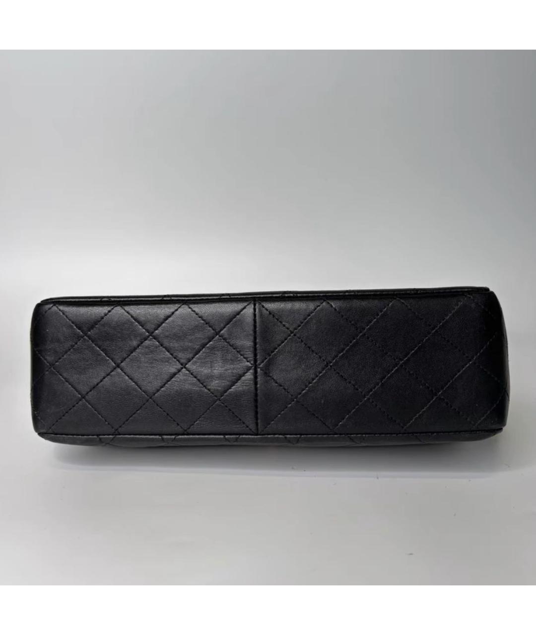 CHANEL Черная кожаная сумка через плечо, фото 4
